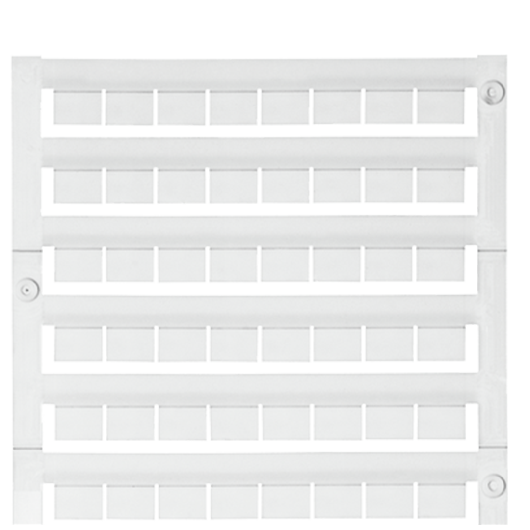 Weidmuller Terminal marker, white, 5 x 8mm