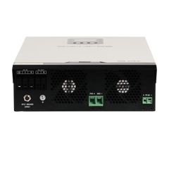 Front panel display and control interface of Synapse 3.0+ 3kW inverter showing operational status indicators