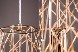 CLUB PENDANT 430MM ROSE GOLD