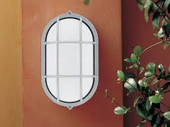 Spazio Modena bulkhead, round, polycarbonate + ABS, 3CCT, 21W