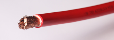 Alvern Permoweld yellow 95mm solar PV cable coil for professional installations
