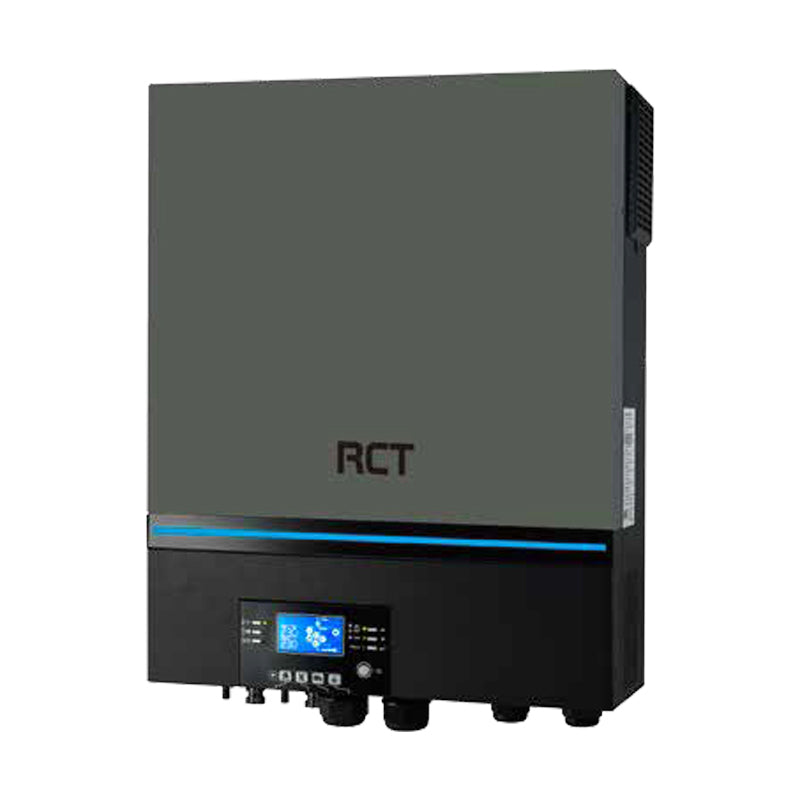 Mecer Axpert 8kW hybrid pure sine wave inverter with industrial-grade construction for commercial power conversion