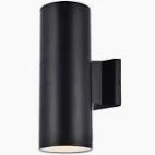 Mite Up/down light wall fitting, large, CTC, incl LED driver