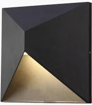 Footlight, recessed, rectangular, small, plain, incl driver