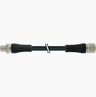 Murrelektronik M12 Power male 0° / female 0° L-code, 5-pole, 10m