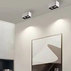 CUBO SQ SURF DOWNLIGHT BLACK