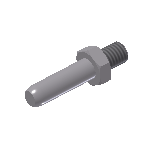 Staubli S8/M8-41 Threaded pin, M8, 41 x 10mm - Staubli (Multi-Contact)