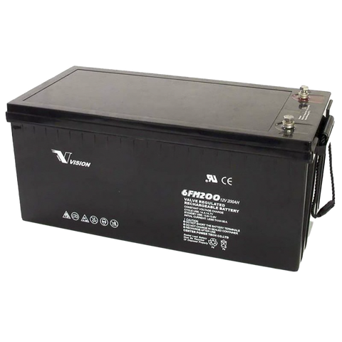 Vision Deep cycle AGM battery, 12V, 200Ah - Rubicon Partner Portal